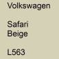 Preview: Volkswagen, Safari Beige, L563.